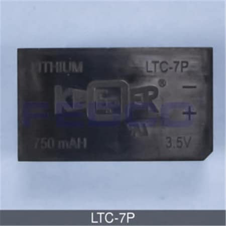 Fedco Batteries FedCo Batteries Compatible with  EaglePicher LTC-7P EaglePicher Keeper Specialty Battery - 3.5V  750mAh LTC-7P